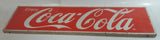 Vintage Enjoy Coca-Cola Large 10" x 36" Metal Sign