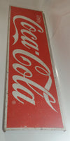 Vintage Enjoy Coca-Cola Large 10" x 36" Metal Sign