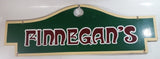 Large 14" x 42" Wooden Finnegan's Pub Bar Green with Dark Red Lettering - Abbotsford, British Columbia