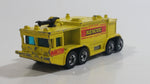 1981 Hot Wheels Workhorses Airport Rescue Yellow Fire Truck Die Cast Toy Car Firefighting Emergency Rescue Vehicle Hong Kong