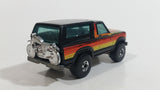 1982 Hot Wheels Ford Bronco Black Die Cast Toy Car SUV Vehicle BW Malaysia