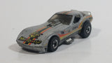 1982 Hot Wheels Vetty Funny Corvette Funny Car Grey Die Cast Toy Drag Racing Car Vehicle