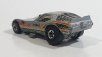 1982 Hot Wheels Vetty Funny Corvette Funny Car Grey Die Cast Toy Drag Racing Car Vehicle