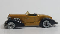 1983 Hot Wheels Auburn 852 Metalflake Gold Die Cast Toy Car Vehicle - WW - Malaysia