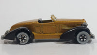 1983 Hot Wheels Auburn 852 Metalflake Gold Die Cast Toy Car Vehicle - WW - Malaysia