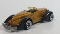 1983 Hot Wheels Auburn 852 Metalflake Gold Die Cast Toy Car Vehicle - WW - Malaysia