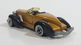 1983 Hot Wheels Auburn 852 Metalflake Gold Die Cast Toy Car Vehicle - WW - Malaysia