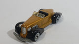 1983 Hot Wheels Auburn 852 Metalflake Gold Die Cast Toy Car Vehicle - WW - Malaysia