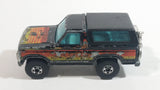 1982 Hot Wheels Ford Bronco Black Die Cast Toy Car SUV Vehicle BW Hong Kong