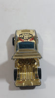 1977 Hot Wheels Buzz-Off The Gold One Gold Chrome Die Cast Toy Car Vehicle with Opening Rear Hood