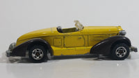 1981 Hot Wheels Repaints Auburn 852 Yellow Die Cast Toy Car Vehicle - BW Hong Kong