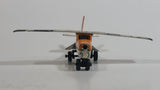 Vintage 1974 Lesney Matchbox N94209 Cessna Propeller Plane Orange and White Die Cast Toy Airplane Aircraft Passenger Vehicle