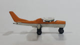 Vintage 1974 Lesney Matchbox N94209 Cessna Propeller Plane Orange and White Die Cast Toy Airplane Aircraft Passenger Vehicle