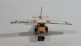Vintage 1974 Lesney Matchbox N94209 Cessna Propeller Plane Orange and White Die Cast Toy Airplane Aircraft Passenger Vehicle