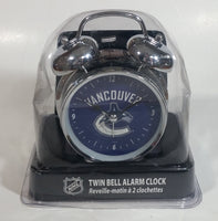 Vancouver Canucks NHL Ice Hockey Team Twin Bell Alarm Clock New In Package