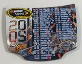 Action Racing Winner's Circle NASCAR Sprint Cup Series 2009 Schedule 1/24 Scale Hood Magnet Racing Collectible