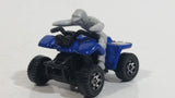 2007 Matchbox 4 Wheels Quad Royal Blue Die Cast Toy ATV All Terrain Vehicle