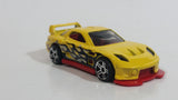 2013 Hot Wheels Police Pursuit 24 / Seven Yellow Die Cast Toy Car Vehicle