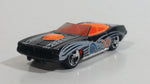 1998 Hot Wheels Artistic License King Cuda '70 Plymouth Barracuda Black Die Cast Toy Muscle Car Vehicle 3SP