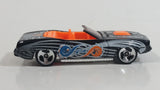 1998 Hot Wheels Artistic License King Cuda '70 Plymouth Barracuda Black Die Cast Toy Muscle Car Vehicle 3SP