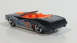 1998 Hot Wheels Artistic License King Cuda '70 Plymouth Barracuda Black Die Cast Toy Muscle Car Vehicle 3SP