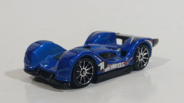 2005 Hot Wheels First Editions - Drop Tops Low C-GT Pearl Blue Die Cast Toy Race Car Vehicle