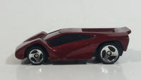 1999 Hot Wheels Maximizer Dark Red Die Cast Toy Car - McDonald's Happy Meal 10/16