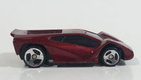 1999 Hot Wheels Maximizer Dark Red Die Cast Toy Car - McDonald's Happy Meal 10/16