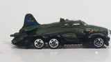 2007 Hot Wheels Fast Fortress Army Green Olive Die Cast Toy Car Vehicle