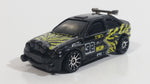 2004 Hot Wheels Tiki Torchers Ford Escort Rally #32 Black Die Cast Toy Car Vehicle