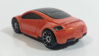 2004 Hot Wheels First Editions Realistix Mitsubishi Eclipse Concept Metalflake Orange Die Cast Toy Car Vehicle