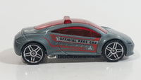 2008 Hot Wheels Top Speed GT Mitsubishi Eclipse Concept Official Pace Car Pearl Grey Die Cast Toy Race Car Vehicle