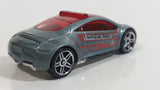 2008 Hot Wheels Top Speed GT Mitsubishi Eclipse Concept Official Pace Car Pearl Grey Die Cast Toy Race Car Vehicle