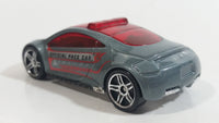 2008 Hot Wheels Top Speed GT Mitsubishi Eclipse Concept Official Pace Car Pearl Grey Die Cast Toy Race Car Vehicle