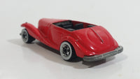 1983 Hot Wheels Mercedes 540K Red Die Cast Toy Classic Car Vehicle WW