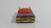 2004 Hot Wheels Crank Itz '59 Custom Cadillac Metallic Plum Purple Die Cast Toy Classic Car Vehicle