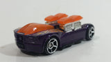 2006 Hot Wheels What-4-2 Purple Die Cast Toy Race Car Vehicle with Pop-Up Engine McDonald's Happy Meal