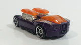 2006 Hot Wheels What-4-2 Purple Die Cast Toy Race Car Vehicle with Pop-Up Engine McDonald's Happy Meal