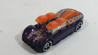 2006 Hot Wheels What-4-2 Purple Die Cast Toy Race Car Vehicle with Pop-Up Engine McDonald's Happy Meal