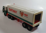 Vintage Safeway Semi Truck Tractor Trailer Rig "Right From Safeway" 16" Long Plastic and Tin Litho Toy Car Vehicle - Japan