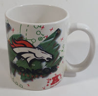 1997 Hunter Mfg NFL Football Team Denver Broncos Ceramic Coffee Mug Sports Collectible