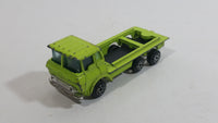 Unknown Brand Semi Truck Lime Green Die Cast Toy Car Vehicle