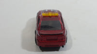 2001 Matchbox D.A.R.E. '99 Mustang Metallic Red Die Cast Toy Car Vehicle