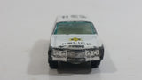 Yatming Ford Station Wagon No. 1015 White Police Cop #115 Die Cast Toy Car Vehicle