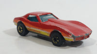 1982 Hot Wheels Gold Hot Ones Corvette Stingray Red Die Cast Toy Car Vehicle - Malaysia