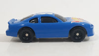 1998 Hot Wheels Racer Nascar #44 Blue Die Cast Toy Race Car Vehicle McDonald's Happy Meal