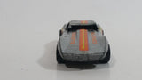 1988 Hot Wheels Chevrolet Corvette Stingray Metalflake Silver Die Cast Toy Car Vehicle