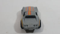 1988 Hot Wheels Chevrolet Corvette Stingray Metalflake Silver Die Cast Toy Car Vehicle