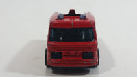 Vintage Corgi Juniors ERF Fire Tender Truck Red Die Cast Toy Car Emergency Rescue Vehicle Made in Great Britain