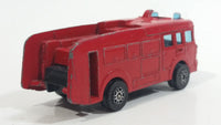 Vintage Corgi Juniors ERF Fire Tender Truck Red Die Cast Toy Car Emergency Rescue Vehicle Made in Great Britain